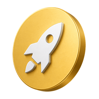 3D icon of a candlestick trading chart on Stakenhood how it works page
